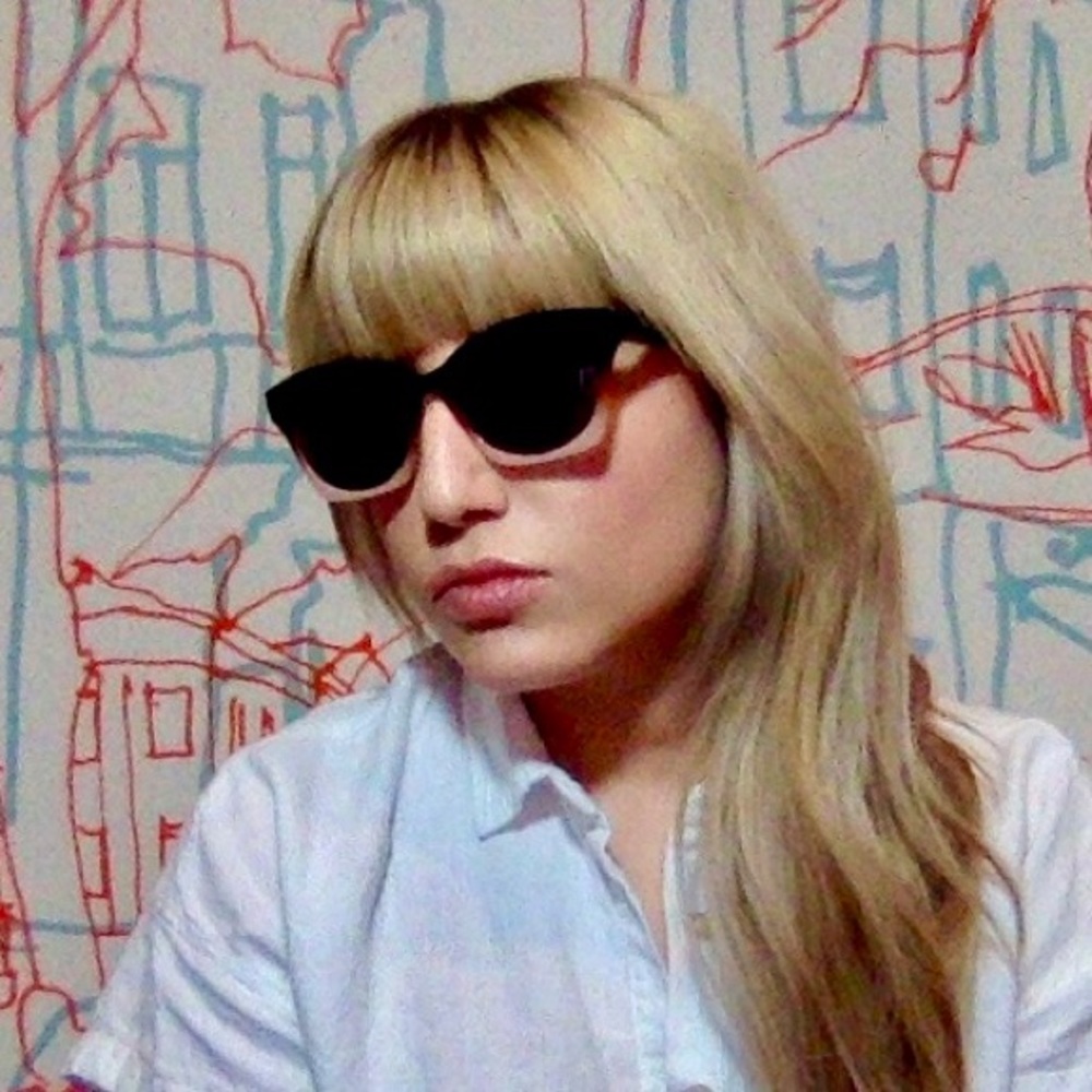 Zara ombré wayfarer sunglasses